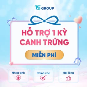 Hỗ trợ canh trứng miễn phí 1 kỳ