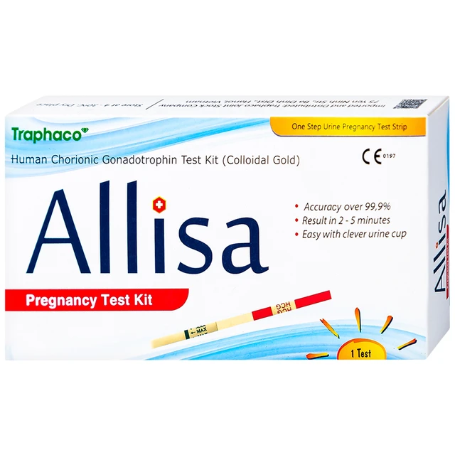 Que thử thai nhanh HCG Allisa – phát hiện thai sớm, tiện lợi tại nhà