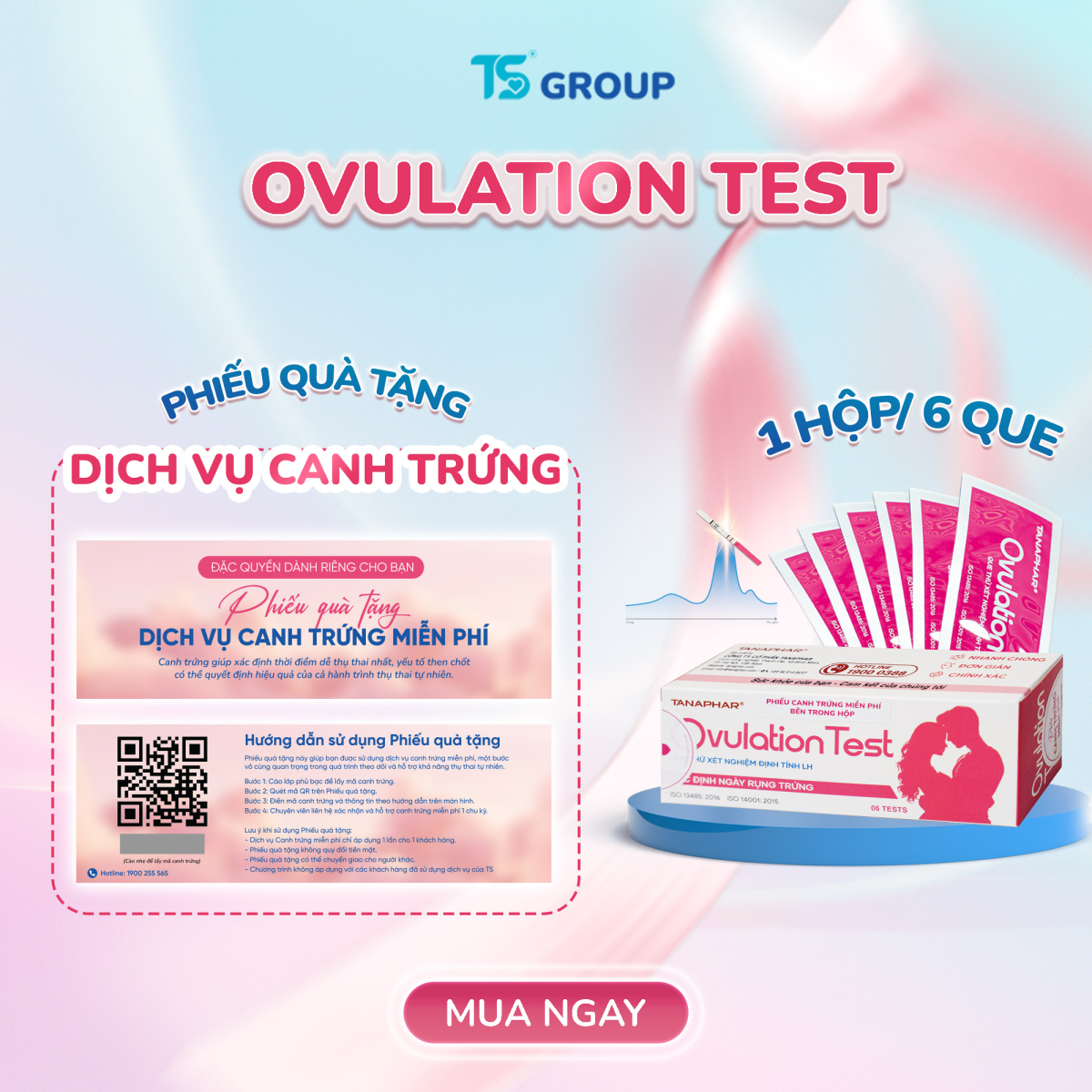 Que thử xét nghiệm định tính LH-Ovulation test